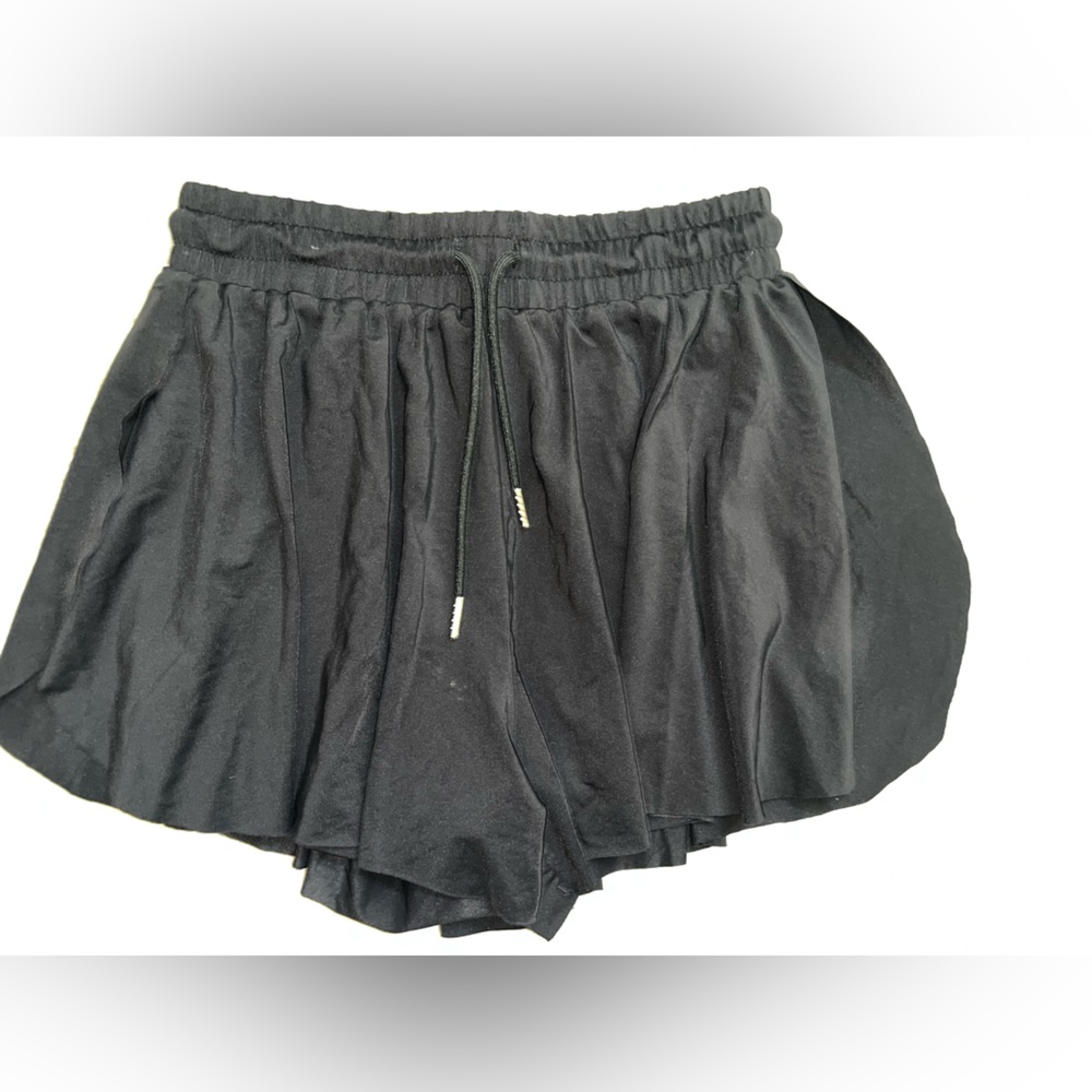 Black Drawstring Skirt